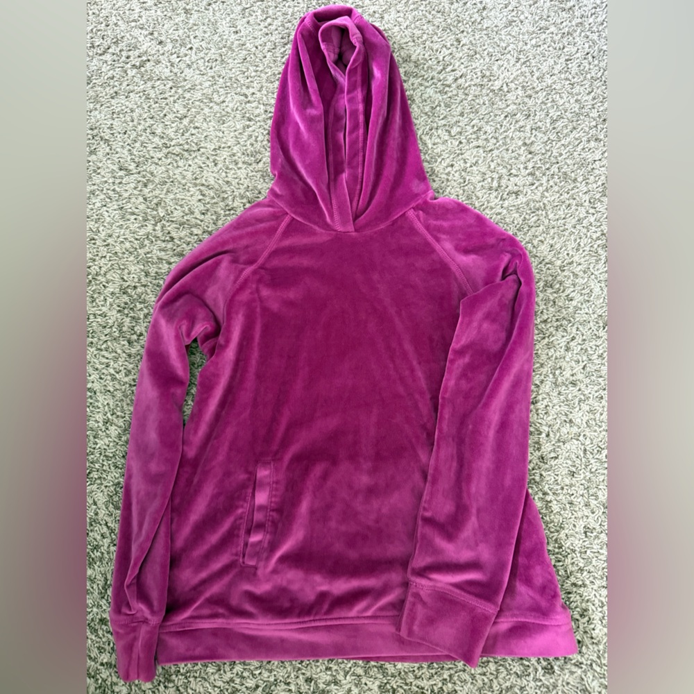 32 Degrees Plush Magenta Hoodie